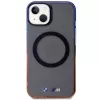 BMW iPhone 13/14/15 harmaa Hardcase Gradient Bumper MagSafe