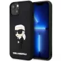 Karl Lagerfeld KLHCP14M3DRKINK Hardcase Rubber Ikonik 3D iPhone 14 Plus / 15 Plus 6.7 musta