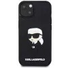 Karl Lagerfeld KLHCP14M3DRKINK Hardcase Rubber Ikonik 3D iPhone 14 Plus / 15 Plus 6.7 musta