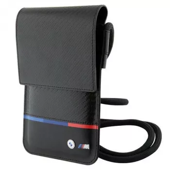 BMW Carbon Tricolor Line lompakkolaukku musta