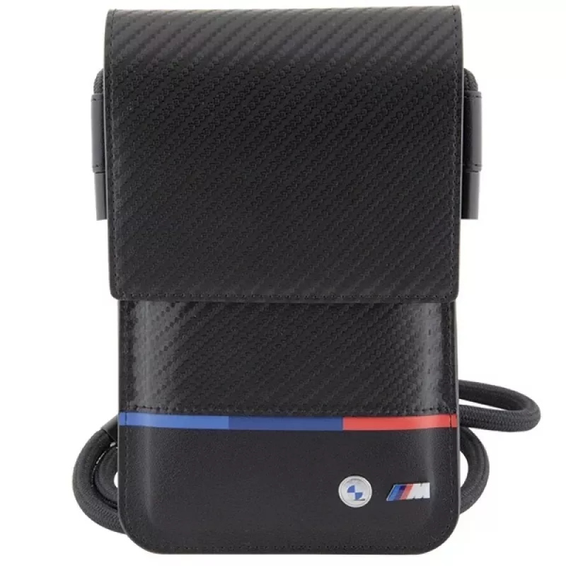 BMW Carbon Tricolor Line lompakkolaukku musta