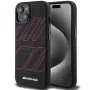 AMG AMHMP15M23SSPK Hardcase silikoni suuri vinoneliökuvio MagSafe iPhone 15 Plus / 14 Plus 6.7 musta