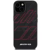 AMG AMHMP15M23SSPK Hardcase silikoni suuri vinoneliökuvio MagSafe iPhone 15 Plus / 14 Plus 6.7 musta