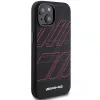 AMG AMHMP15M23SSPK Hardcase silikoni suuri vinoneliökuvio MagSafe iPhone 15 Plus / 14 Plus 6.7 musta
