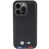 BMW Leather Stamp Tricolor -kotelo iPhone 15 Pro 6,1