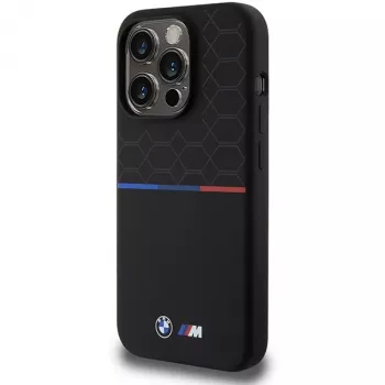 BMW M Silicone Pattern MagSafe -kova kuori Apple iPhone 15 Pro 6,1