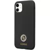 Guess GUHCN614DGPK Hardcase silikoni Logo Strass 4G takakansi Apple iPhone 11 / Xr 6,1