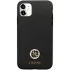 Guess GUHCN614DGPK Hardcase silikoni Logo Strass 4G takakansi Apple iPhone 11 / Xr 6,1