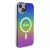 Guess IML Iridescent MagSafe -kotelo iPhone 15 (Iridescent)