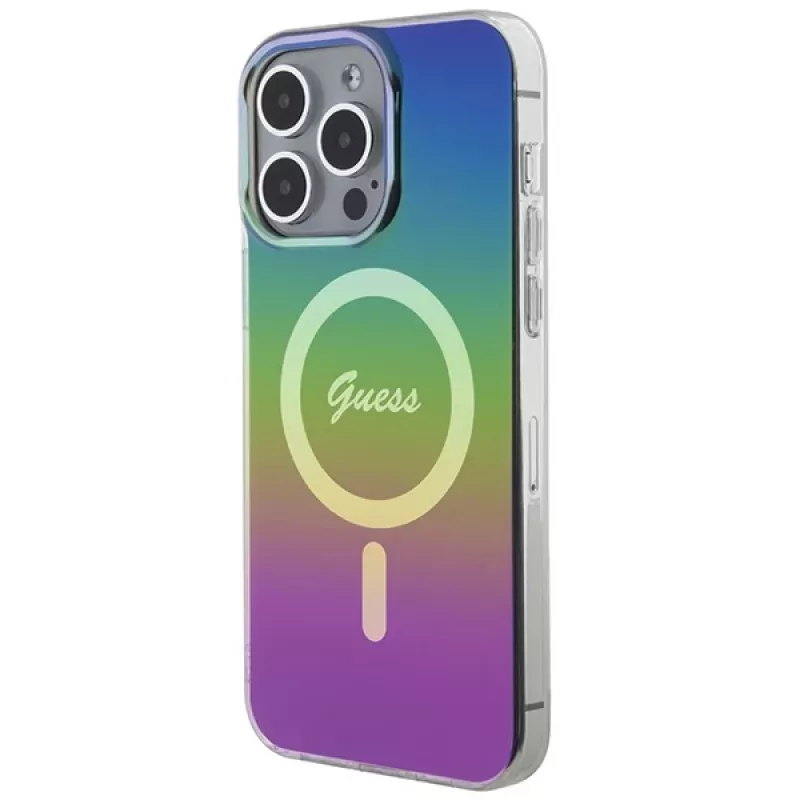 Guess IML Iridescent MagSafe -kotelo iPhone 15 Pro Max (monivärinen)