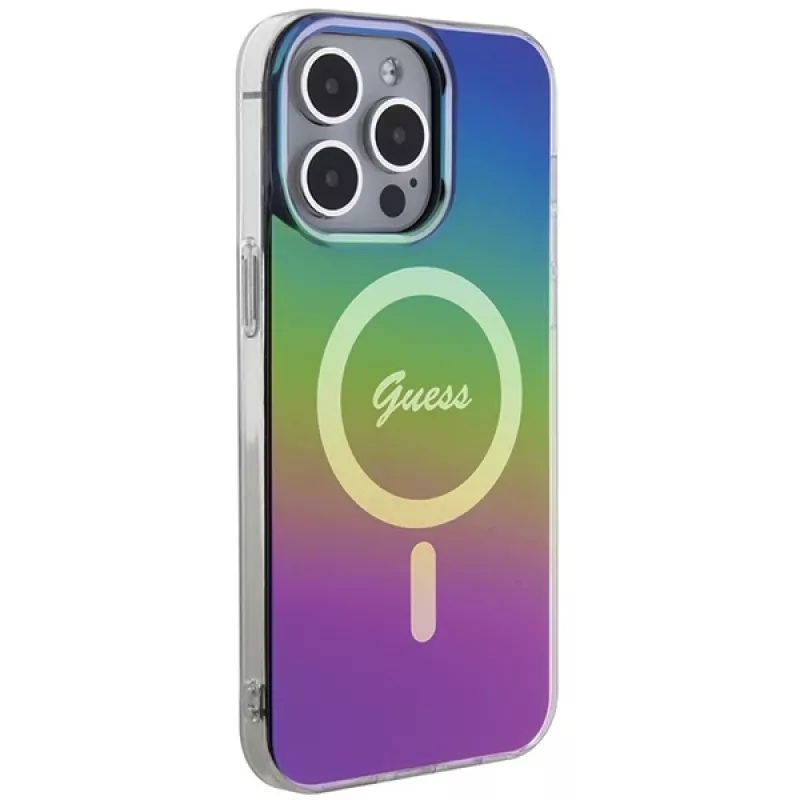 Guess IML Iridescent MagSafe -kotelo iPhone 15 Pro Max (monivärinen)