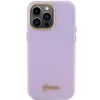 Guess GUHCP15LPGMCSL Glitter Glossy Script -kova kuori iPhone 15 Pro 6,1