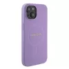 Guess GUHMP15MPSAHMCU Saffiano MagSafe Hard Case iPhone 15 Plus / 14 Plus 6,7 inch - violetti