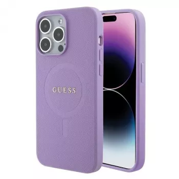Guess GUHMP15LPSAHMCU Saffiano MagSafe -kovakotelo Apple iPhone 15 Pro 6,1