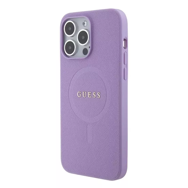 Guess GUHMP15LPSAHMCU Saffiano MagSafe -kovakotelo Apple iPhone 15 Pro 6,1