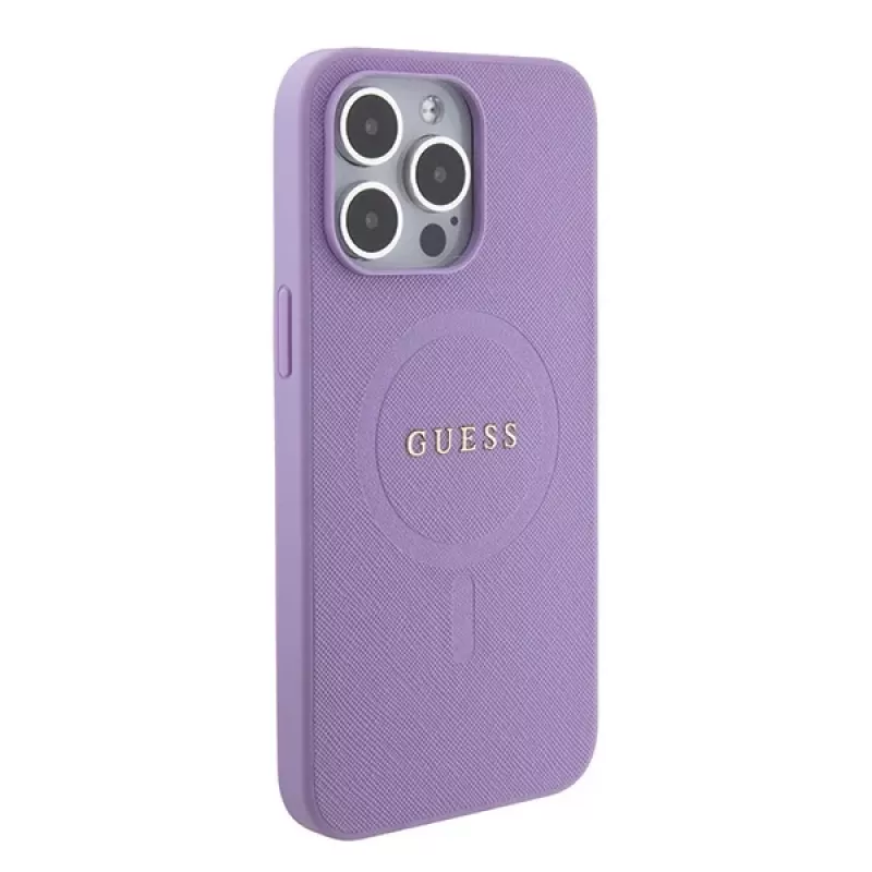 Guess GUHMP15LPSAHMCU Saffiano MagSafe -kovakotelo Apple iPhone 15 Pro 6,1