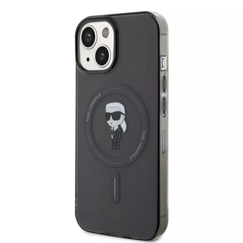 Karl Lagerfeld Ikonik kovakotelo MagSafe iPhone 13/14/15 6,1