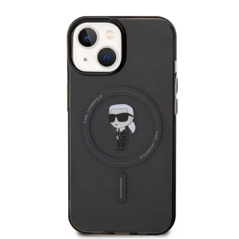 Karl Lagerfeld Ikonik kovakotelo MagSafe iPhone 13/14/15 6,1