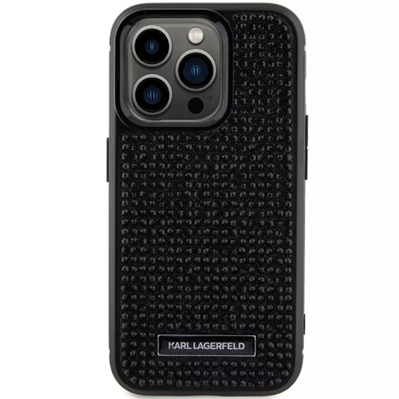 Karl Lagerfeld KLHCP15LHDSPLK kovakotelo iPhone 15 Pro 6,1