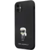 Karl Lagerfeld Ikonik Metal Pin silikonikotelo Apple iPhone 11 / iPhone XR 6,1