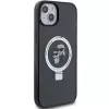 Karl Lagerfeld KLHMP15MHMRSKCK kovakotelo rengasteline MagSafe iPhone 15 Plus / 14 Plus 6,7