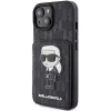 Karl Lagerfeld KLHCP15SSAKKNSCK Saffiano Ikonik kovakotelo iPhone 15/14/13 6,1