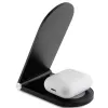 Mercedes-Benz taitettava 2-in-1-langaton latausteline 15W musta Silver Star MagSafe