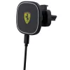 Ferrari 15W langaton induktiivinen autolaturiteline FECHMGLK ilmaraitisiin, musta, MagSafe