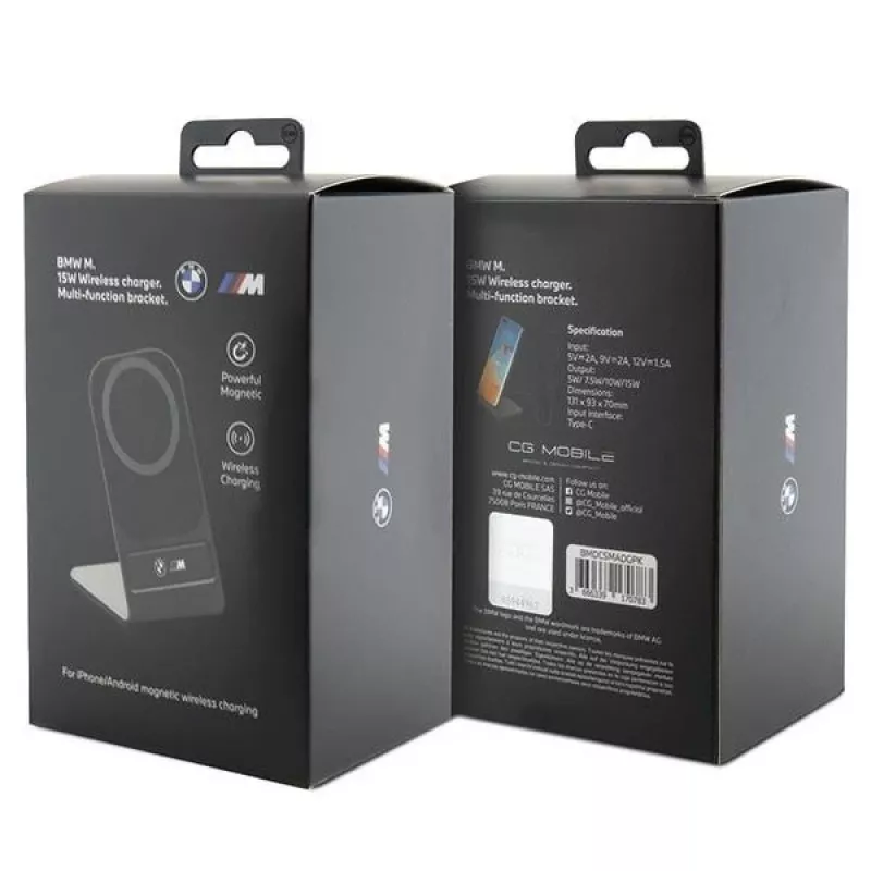 BMW M Edition MagSafe langaton latausalusta 15W musta
