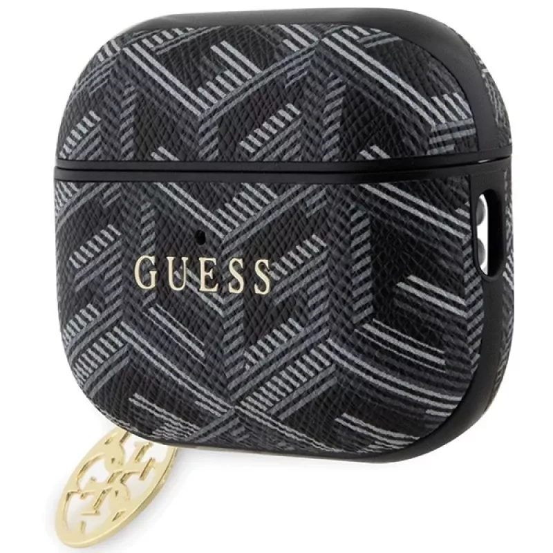 Guess GUAP2PGCE4CK AirPods Pro 2 (2022/2023) kuori musta GCube Charm