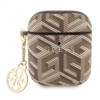 Guess GUA2PGCE4CW AirPods 1/2 kuori ruskea GCube Charm