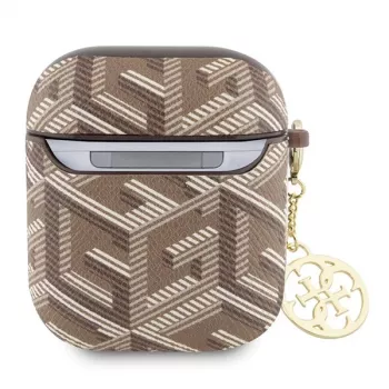 Guess GUA2PGCE4CW AirPods 1/2 kuori ruskea GCube Charm