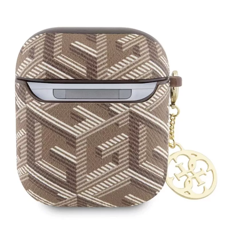 Guess GUA2PGCE4CW AirPods 1/2 kuori ruskea GCube Charm