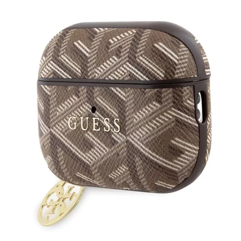 Guess GUAP2PGCE4CW AirPods Pro 2 (2022/2023) kuori ruskea GCube Charm