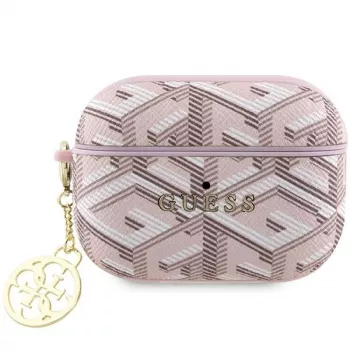 Guess GUAP2PGCE4CP AirPods Pro 2 (2022/2023) kuori pinkki GCube Charm