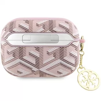 Guess GUAP2PGCE4CP AirPods Pro 2 (2022/2023) kuori pinkki GCube Charm