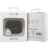 Guess GUAP2PGEHCDK AirPods Pro 2 (2022/2023) kuori musta kiinteä glitter-sydän-timantti-charm