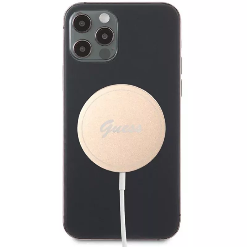Guess GUCBMSLRD 15W MagSafe langaton latausalusta - kulta