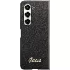 Guess Glitter Script F946 kova kotelo Samsung Galaxy Z Fold5, musta