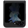 Karl Lagerfeld Saffiano Karl & Choupette Pin -kovakotelo Samsung Galaxy Z Flip5, musta