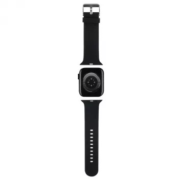 Karl Lagerfeld 3D Rubber Karl & Choupette Heads NFT Apple Watch -ranneke 38/40/41mm musta