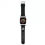 Karl Lagerfeld 3D Rubber Choupette Head -ranneke Apple Watch 38/40/41mm musta