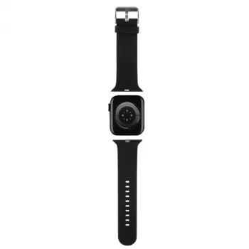 Karl Lagerfeld 3D Rubber Choupette Head Apple Watch -ranneke 42/44/45/49mm musta