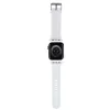 Karl Lagerfeld 3D Rubber Choupette Head Apple Watch -ranneke 42/44/45/49mm valkoinen