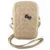 Hello Kitty tikattu rusetti -ranneke crossbody-puhelinlaukku kulta