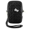 Hello Kitty Quilted Bows Strap - puhelimen olkalaukku (musta)