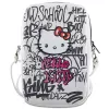 Hello Kitty olkalaukku Graffiti Kitty Head valkoinen