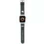 Hello Kitty HKAWMPGKHK Apple Watch -ranneke 38/40/41mm musta silikoni
