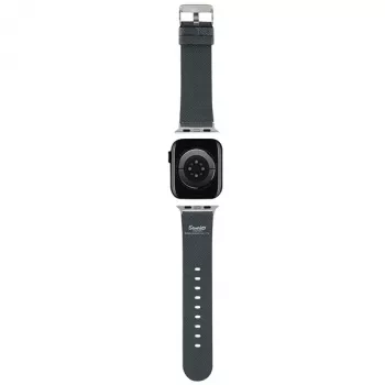 Hello Kitty HKAWMPGKHK Apple Watch -ranneke 38/40/41mm musta silikoni