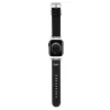 Hello Kitty HKAWMPSAPSK Apple Watch -ranneke 38/40/41mm musta silikoni Heads & Bows -kuvio